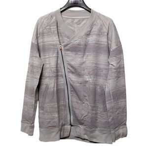 LULULEMON Mula Bundle Wrap Jacket Silver Spoon 8
